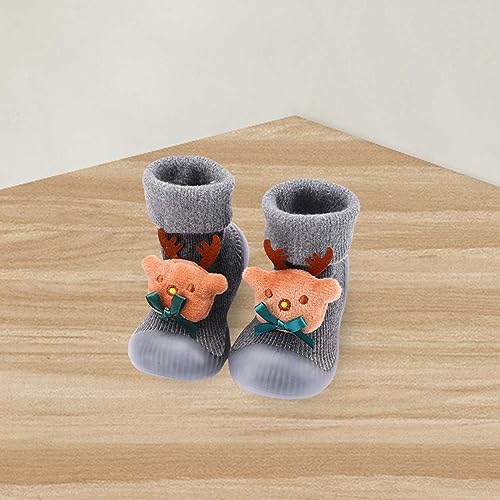 Toddler Girl Shoes Socks Animal Print Girl Baby Four Colors for 0 to 4 Years High Neck Shoes for Boys2