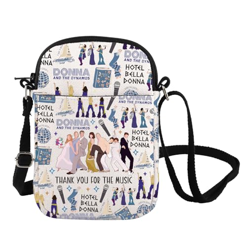 Mamma Music Inspired Crossbody Bag Thank You For The Music Mamma Inspire Shoulder Bag Musical Movie Gift
