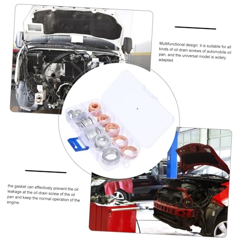 Juntas de aluminio y cobre para tornillos de cárter automotriz de alta resistencia 3