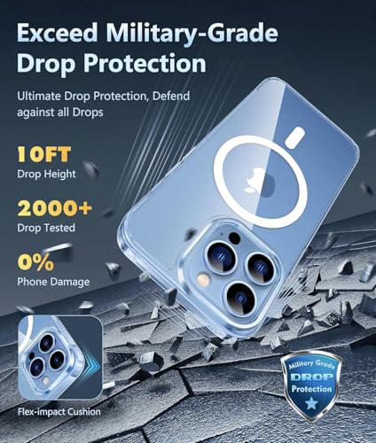 Coque transparente iPhone 13 Pro anti-jaunissement fine - 4