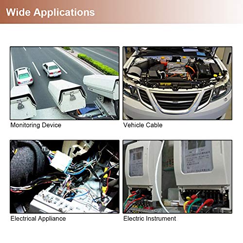 Image of Keenso High Temperature Automotive Wiring Harness Tape(32mm*15m)(4pcs)