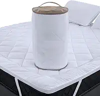 Pillow Top Queen Extra Macio Toque de Pluma em Fibra Siliconada 600g/m2 158x198cm BF Colchões