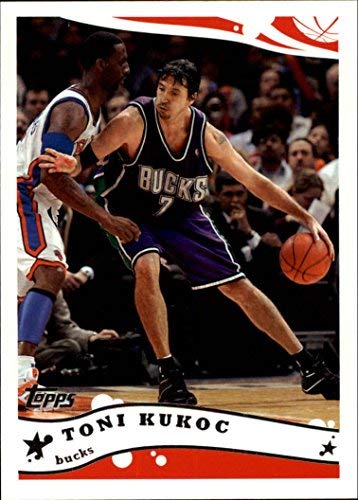 Amazon.com: 2005-06 Topps #116 Toni Kukoc NBA Basketball Trading