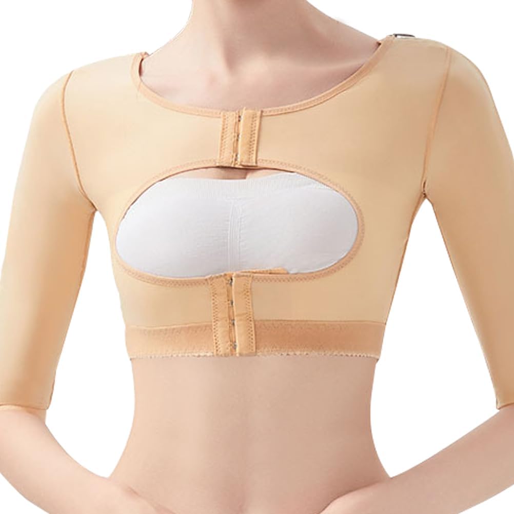Arm Compression Sleeves Posture Corrector Tops Shapewear for Women Post Surgical Slimming Sleeves