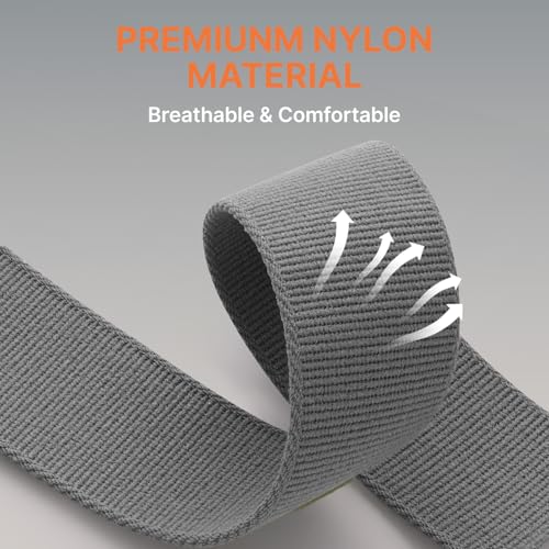 Image of Bandletic Compatible with Apple Watch Bands 44mm Men Women, Wide Tactical Stretchy Nylon Soft Sport Strap for iWatch 49mm(Ultra 3 /2 /1),46mm(11 /10),45mm(9 /8 /7),44mm(SE3 /SE2 /SE /6 /5 /4),42mm(3 /2 /1)