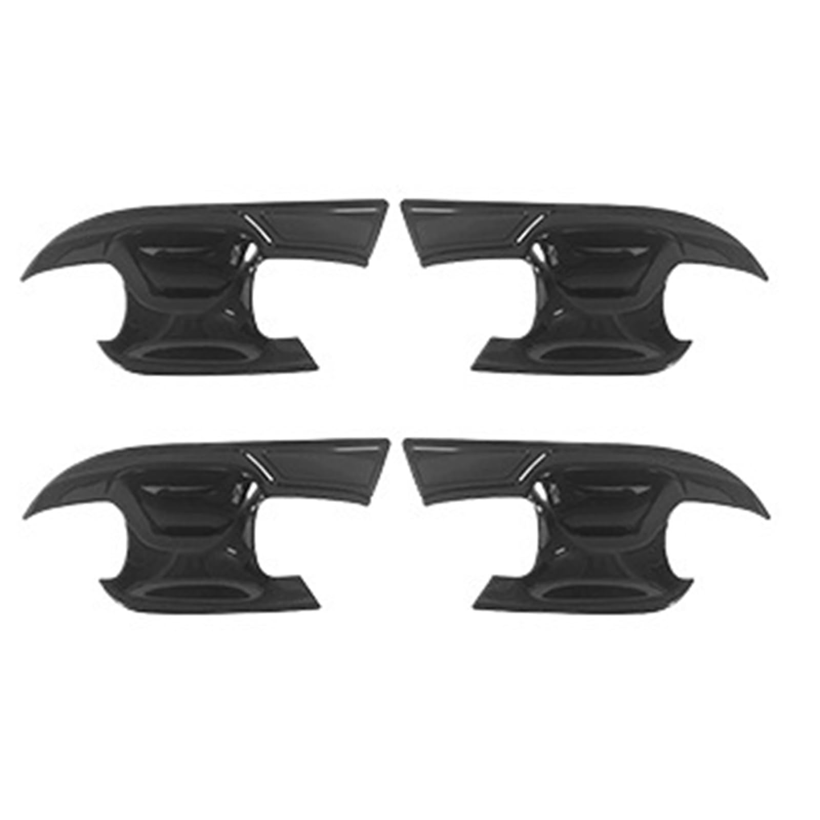 BQWYEDPL Fit for Subaru Fit for Crosstrek 2024 2025 Modified Car Door Handle Door Bowl Decorative Frame ABS Material Car Door Latch Handle(Mwhs46 04)