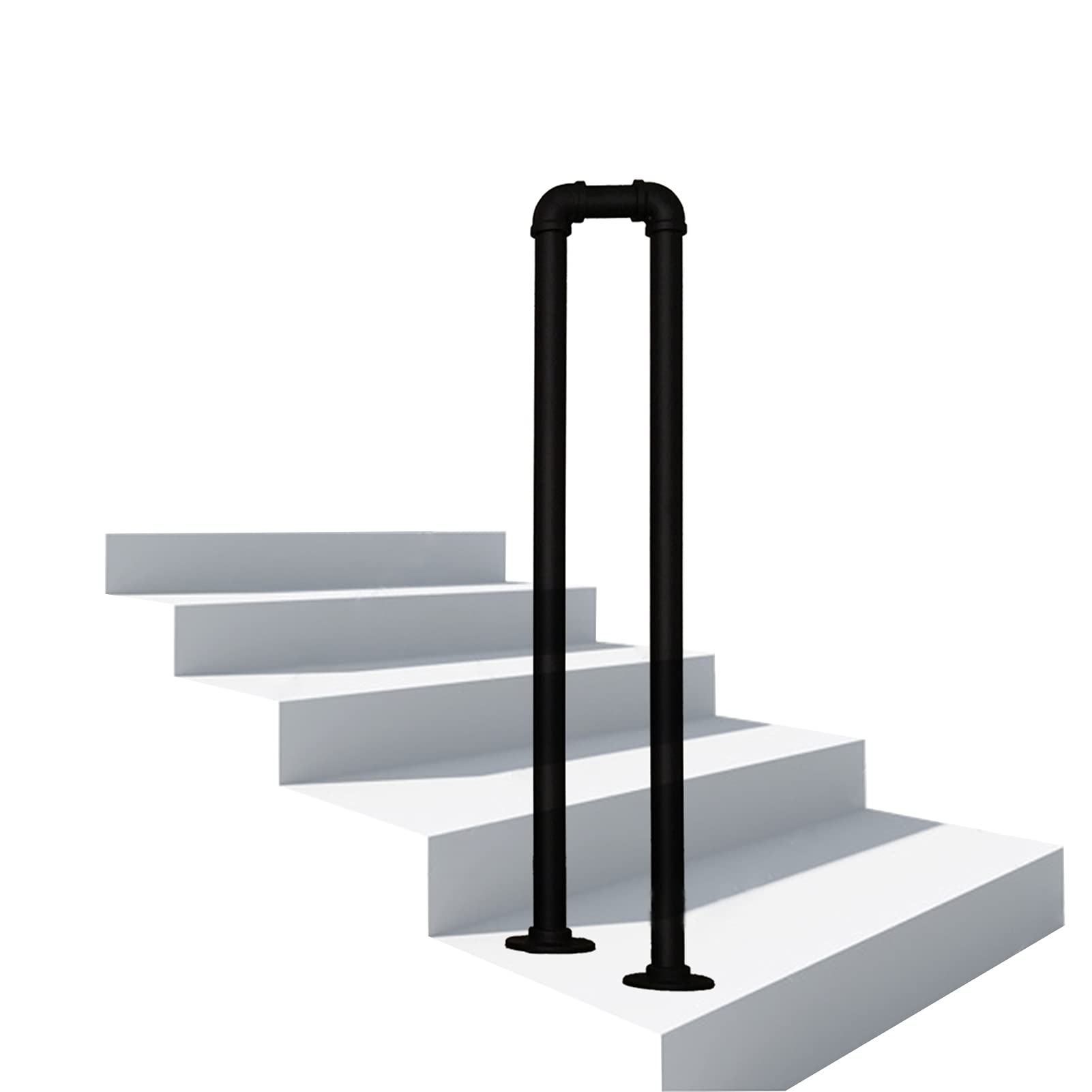 Mains courantes d'escalier de sécurité en fer forgé ultra résistant DASHADAO