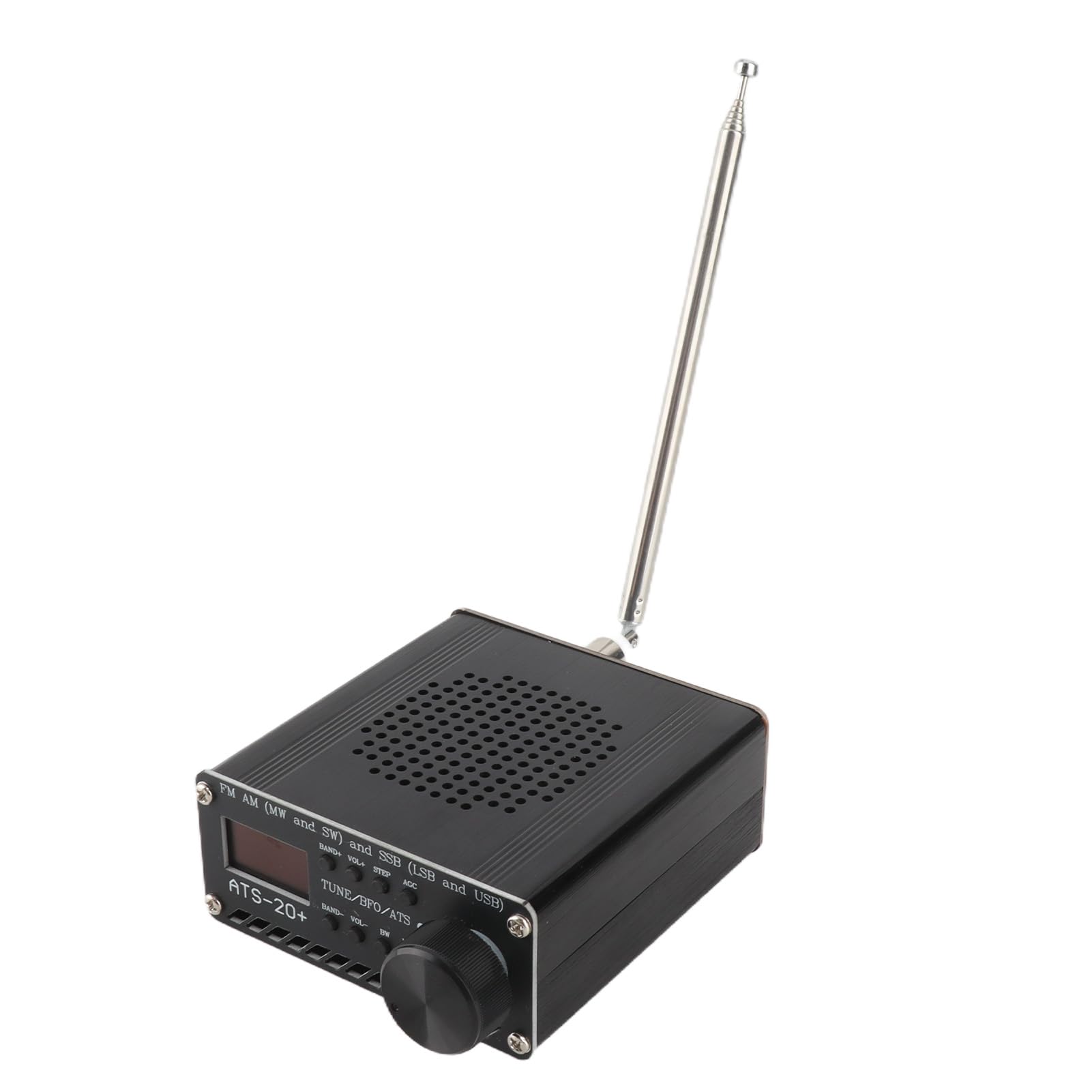 Récepteur Radio, Récepteur Numérique Bande Mondiale Haute sensibilité ATS 20+, Prend en FM AM LW SW SSB Professional pour la Cuisine à Domicile