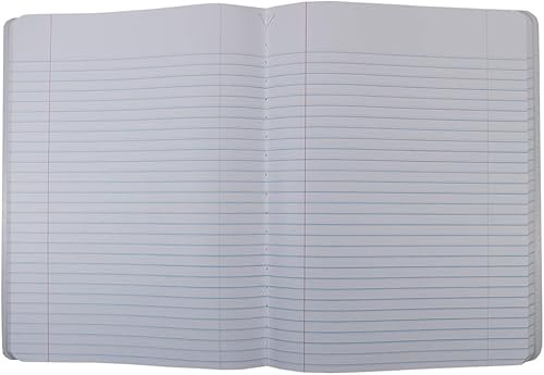 Miniatura 4 de Top Flight Libro de composición de mármol cosido, negroblanco, regla universitaria, 9.75 x 7.5 pulgadas, 100 hojas (41350)
