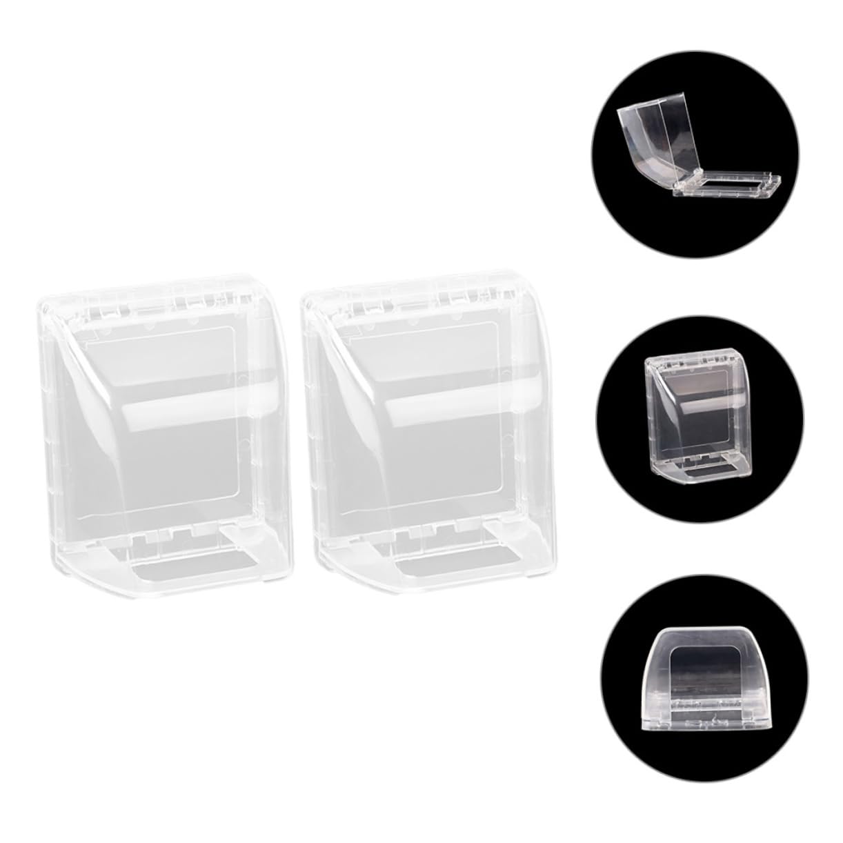 10pezzi Coperchi Outlet Elettrici Impermeabili Per Bagno Di Protezioni Per Prese Per Cucine e Ambienti Umidi Facili Da Installare e Versatili