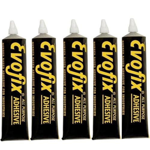 Image of Evofix All-Purpose Adhesive Glue | Strong Bond for Wood, Metal, Plastic, and More | 50ml (Pack of 5)