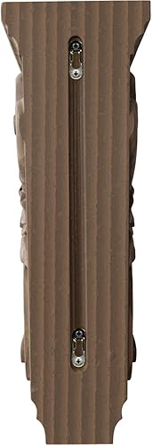 Vista 134 de Ekena Millwork CORW03X04X07ACAL - Ménsula pequeña de madera de acanto, 3 1/2 pulgadas de ancho x 4 pulgadas de profundidad x 7 pulgadas de alto