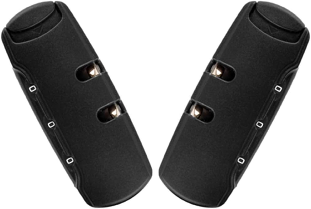 Suitcase Lock,Combination Lock, Set of A Pair S005# Password Lock Replacement suitcases/Luggage Lock for Suitcase Pull Rod Box Trunk Box DIY