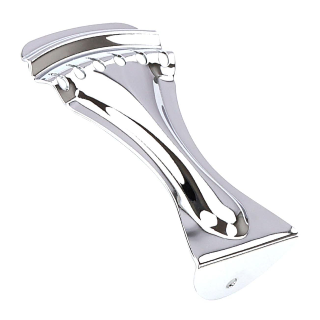 Abaodam Guitar Replacement Tailpiece Wraparound Bridge Tailpiece 6 String Guitar Metal Bridge Supplies