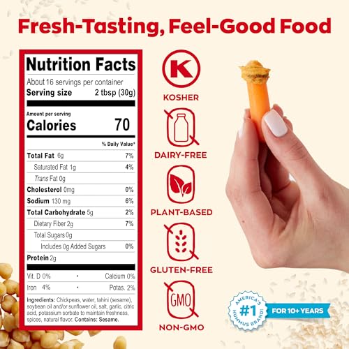 Sabra Classic Hummus, Great Hummus For Dipping thumb #3