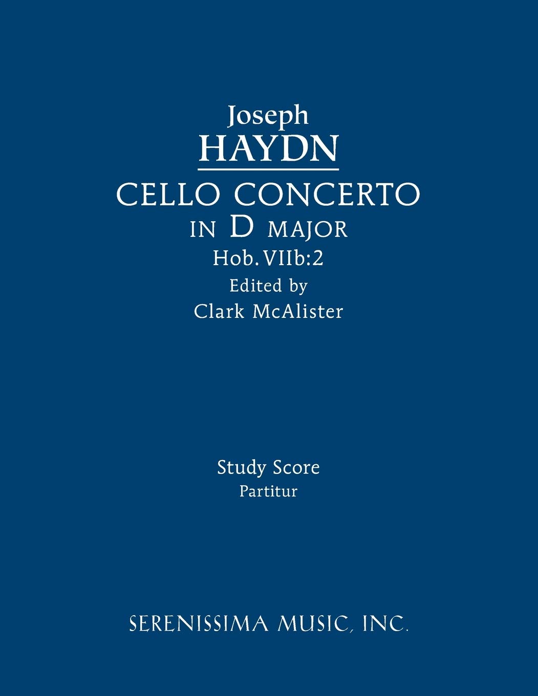 Cello Concerto in D major, Hob.VIIb: 2: Study score