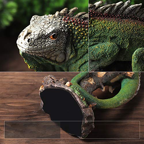 Estatua de Lagarto de 14 Pulgadas en Resina para Decoración miniatura 5