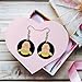 Penis Banana Women's Wooden Pendant Earrings Lightweight Dangle Jewelry Fashion Accessories for Party