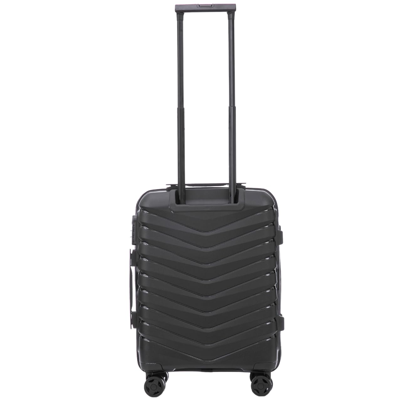 WINGS PHOENIX Mała Walizka Kabinowa 55 cm - Twarda Polipropylenowa z Zamkiem Szyfrowym i 4 Kółkami 360° - Lekka, Dwukomorowa, Stylowa