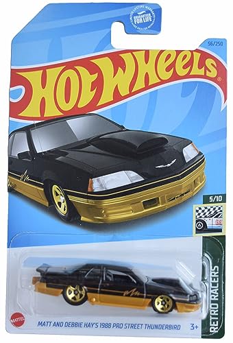 Hot Wheels Pro Street Thunderbird 1988 1:64 Black