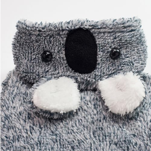 Disfraz Koala para Perro Mikikit XXL Negro Suave y Caliente miniatura 2