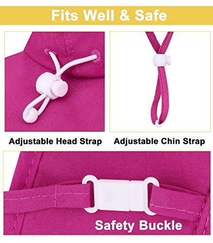 Simplicity Toddler Girl Sun Beach Hats With Uv Protection For Baby Girls Toddler Beach Hats For Girls, Rose / 12-24 Months #TOP2