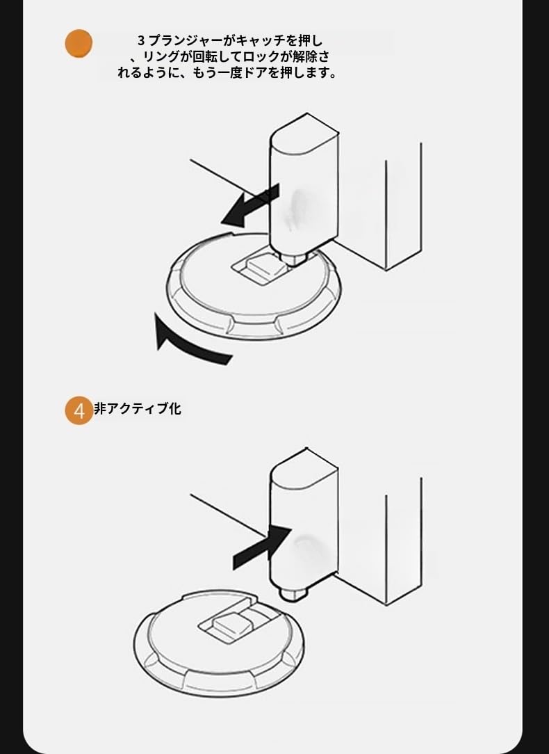 Amazon.co.jp: ドアストッパー アンチ衝突ドアストップ
