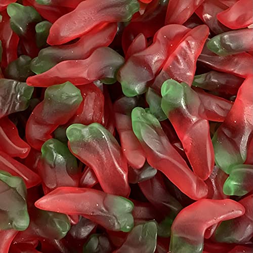 Jelly Chilli Peppers 1kg Share Bag by The Gourmet Sweet Company
