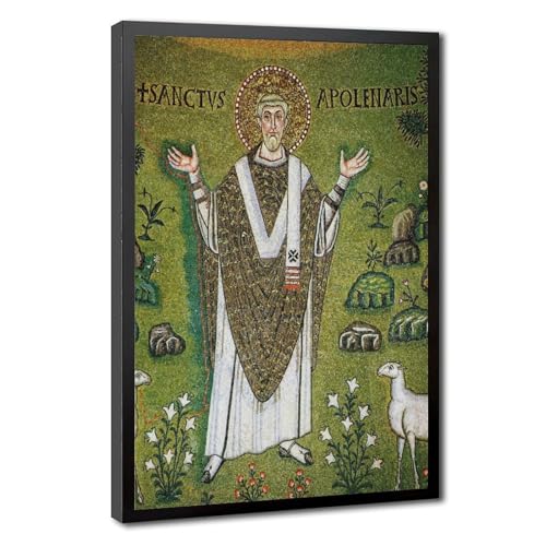 Toile Saint Apollenaris pour rompre la monotonie d'un bureau, déco mosaïque byzantine