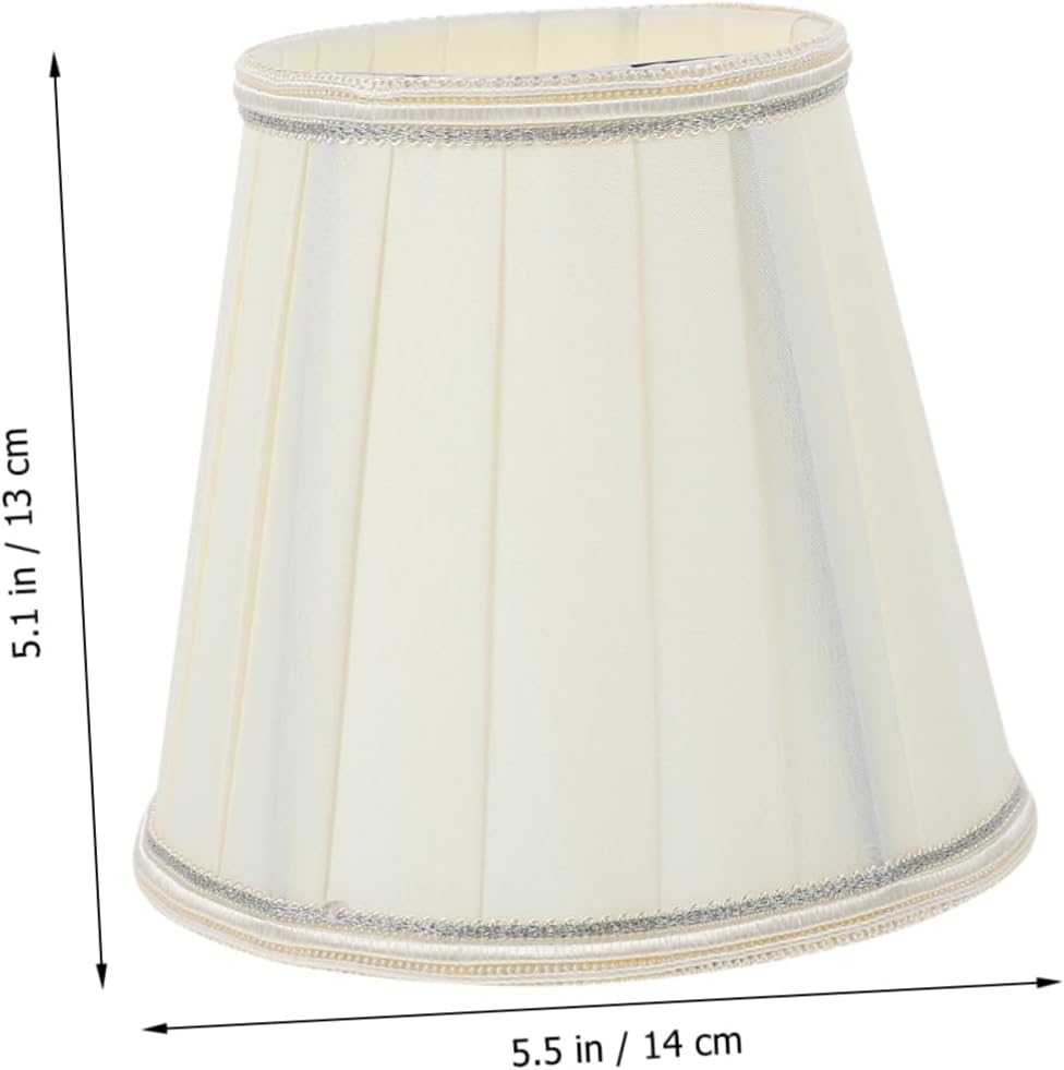 Simple Cloth Lampshade Cover Decoration for Table and Floor Lamps Durable Fabric with Sturdy Design Housewarming Any Room