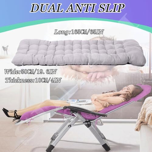 Matelas pour transat extérieure imperméable avec coussin de chaise longue - 3