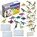 Kidtastic Dig Dinosaur Excavation Set Minis (9 PCS), 3 Easy Dig up Bricks, STEM Learning Archaeology, Paleontology Toy for Kids Ages 3 and Up