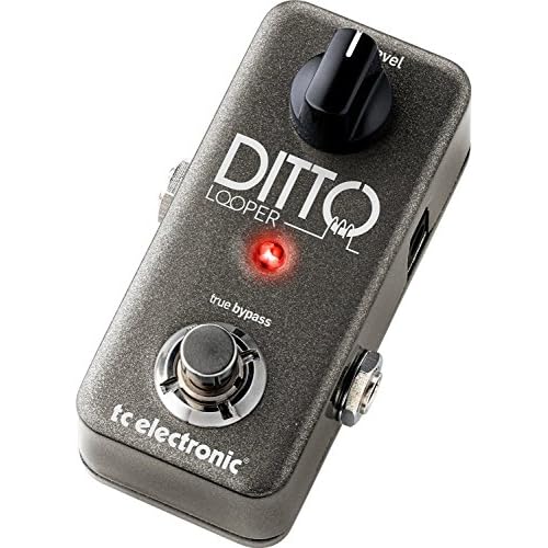 TC Electronic DITTO LOOPER Intuitives Looper-Pedal mit 5 Minuten Looping-Zeit, Analog-Dry-Through und True Bypass