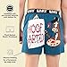 Lazy One Funny Animal Boxers, Novelty Boxer Shorts, Humorous Underwear, Gag Gifts for Men, Horse, Painting (Hoof Arted?, SMALL)
