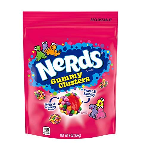 Nerds Gummy Clusters Chewy Candy, 8 Ounce Bag