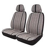 C.P.R. New 4 pc Universal Saddle Blanket Low Back seat Covers Baja Blanket Material for Cars and SUVS (Low Back)