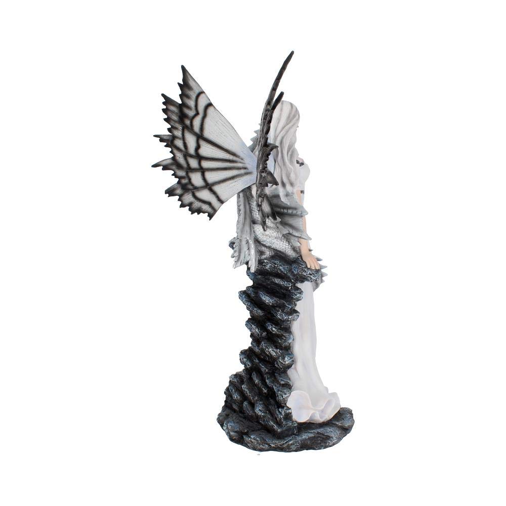 Nemesis Now Vanya - Figura Decorativa (55 cm, 27 cm), Color Blanco