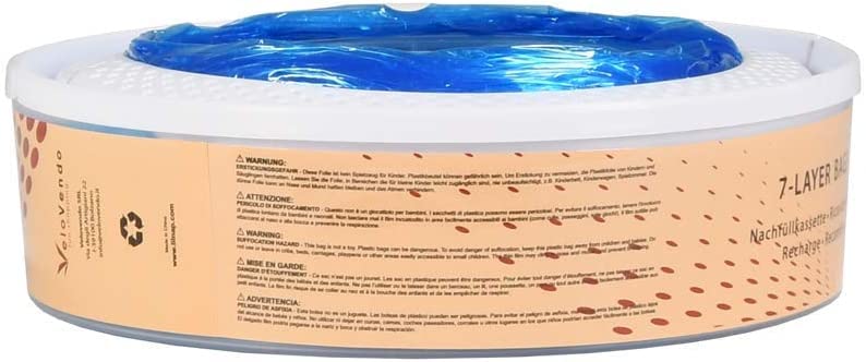 Happilux - Ricarica Mangiapannolini, Cassette Compatibile Con Angelcare