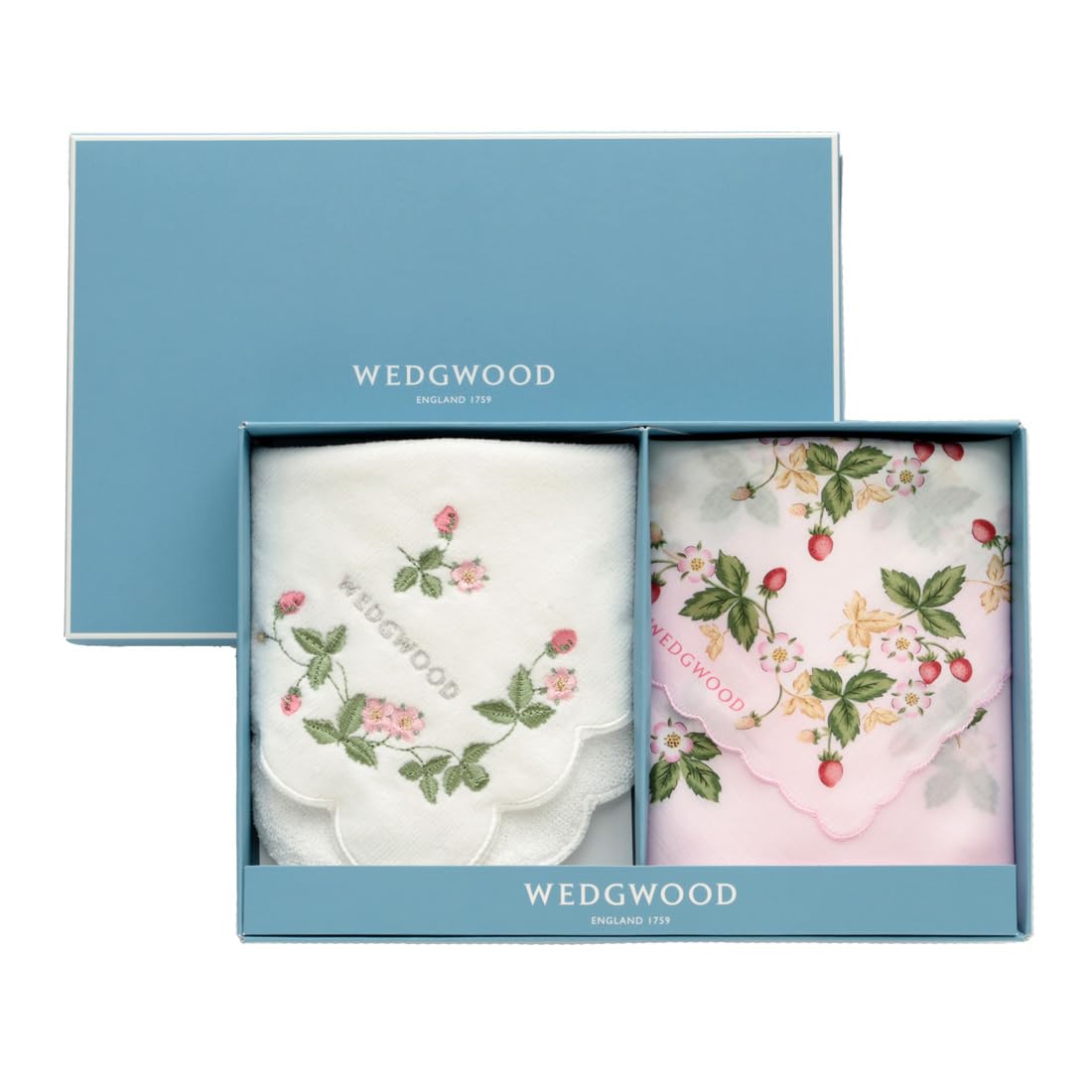 Amazon.co.jp: WEDGWOOD (ウェッジウッド) プリントハンカチ
