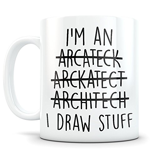 Ultimategiftsshop Architect Mug - Funny Architecture Gift For Men And Women - Great For Student Graduation Or Profession - Best Drafting Gag Coffee Cup Idea #TOP1