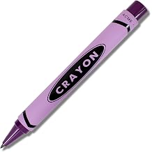 ACME Studios Crayon - Purple Retractable Roller Ball Pen by Adrian Olabuenaga PACME3PURR