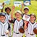EYxsaxenk Softball Achievement Award Certificate - 60Pcs End of Season Softball Player Ceremony Award Sport Game Championship Paper Achievement Certificate for Student Reward Teacher Motivation Supply