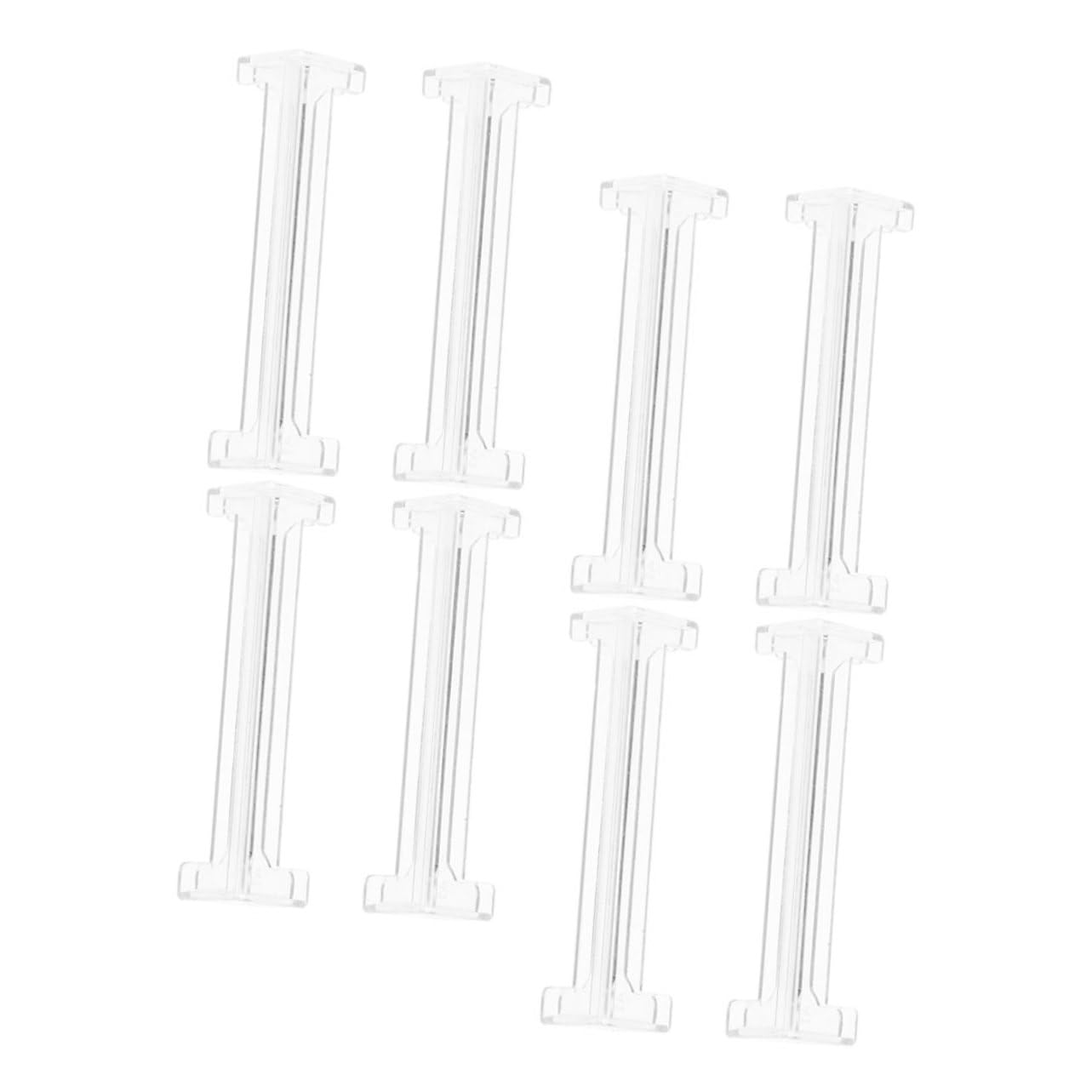 HOODANCOS 8Pcs Vertical Blind Valance Corners Clips for Window Blinds Lightweight Pom Material Easy to Use for Offices Hotels and Restaurants Vertical Blind Repair