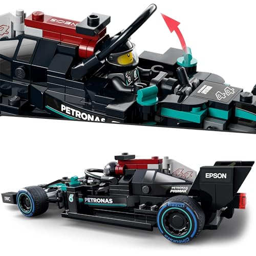 Speed Champions Mercedes-AMG F1 W12 E Performance e Mercedes-AMG Project One, 2 Auto Giocattolo per Bambini, Replica di 2 Supercar 76909 - Lego - Immagine 4