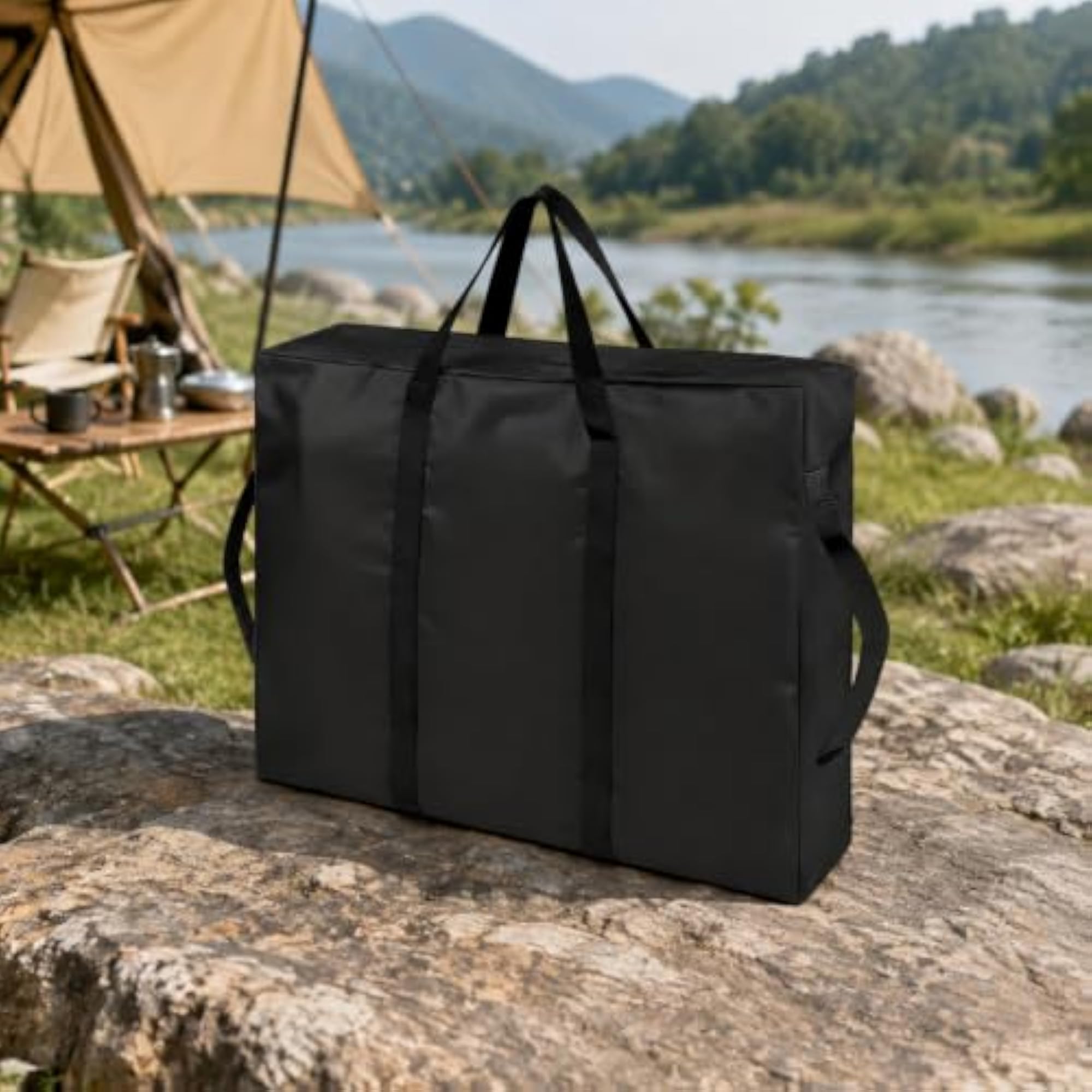 Oxford Cloth Storage Carry Bag with Zippered Closure