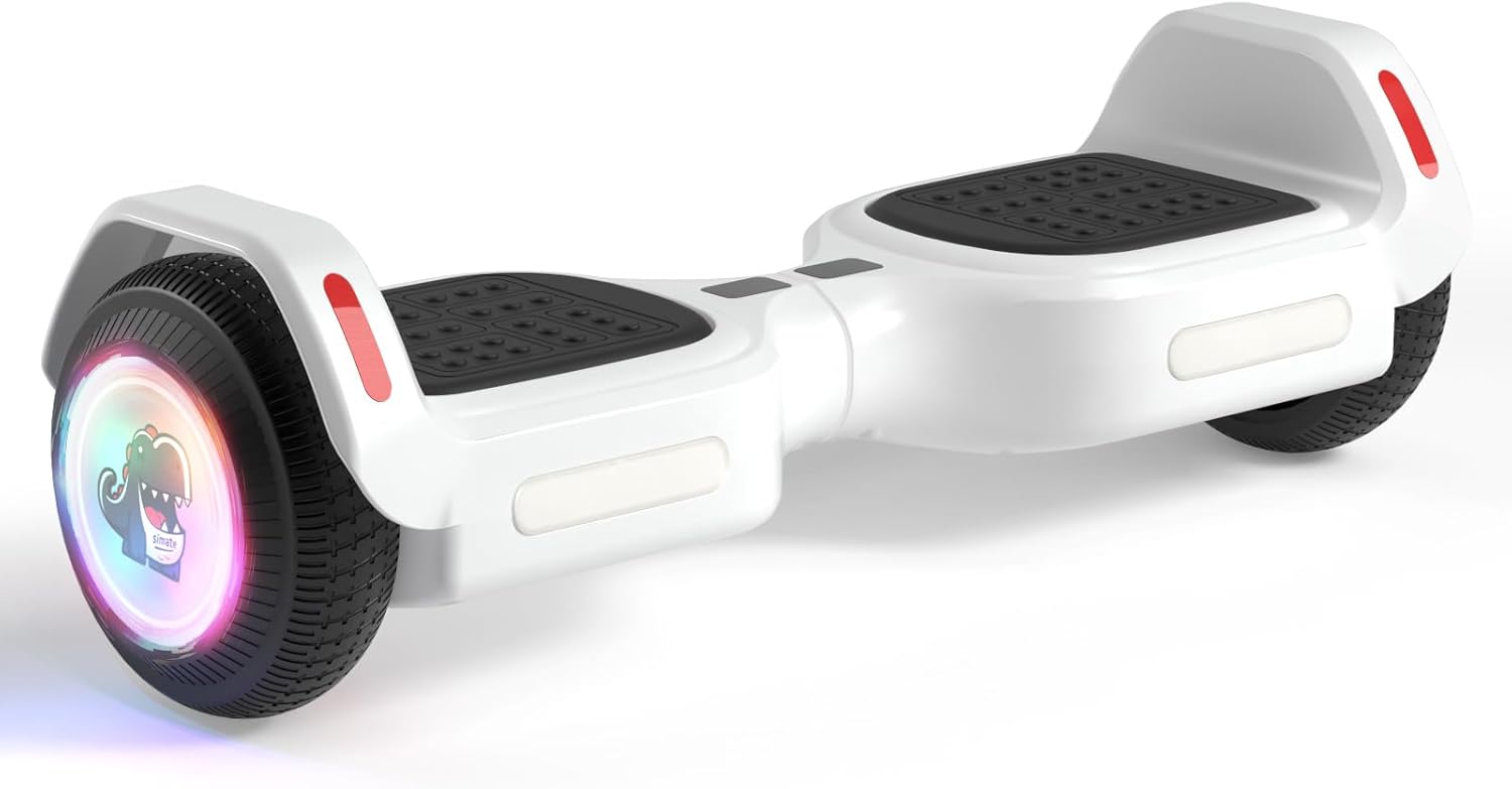 6.5 "bluetooth scooter, LED lights and apps and music, long battery life, gifts for children and adults and girls and boys, for all ages 2 51vpie8ka2L. AC SL1500