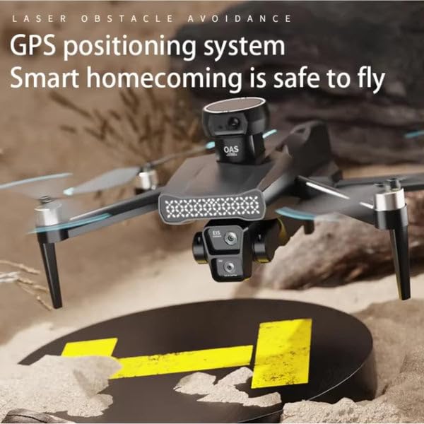 Image of M101 GPS Drone with 8K UHD Camera - 30 Min Flight Time, GPS Auto Return, 5GHz FPV, Brushless Motor, Foldable Quadcopter with 3D Flips & Headless Mode for Aerial Photography