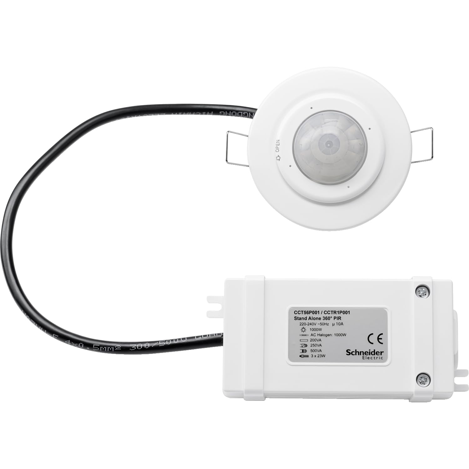 Detector de movimiento empotrar techo