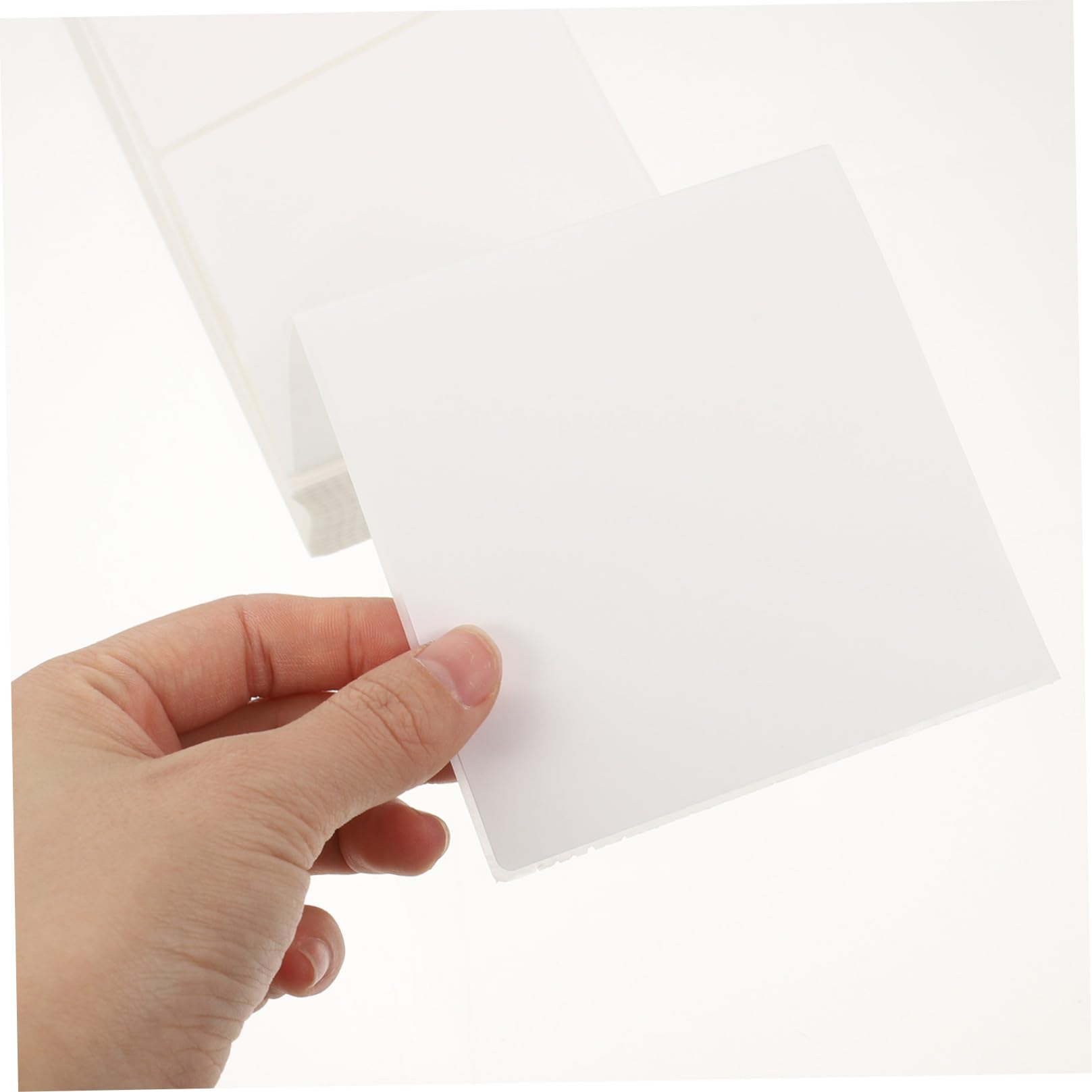 Etichette Termiche 100x100 500 Fogli in Carta Autoadesiva Bianca | Resistente a Graffi e Usura, Fogli Leggeri Riutilizzabili, Aspetto Curato, per Stampa Indirizzi