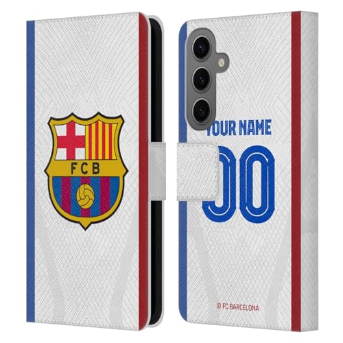 Étui portefeuille Samsung S25 FC Barcelona pour protéger cartes et écran